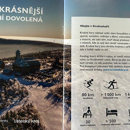 Apartman Krusne Hory - Erzgebirge Horní Blatná Exteriör bild